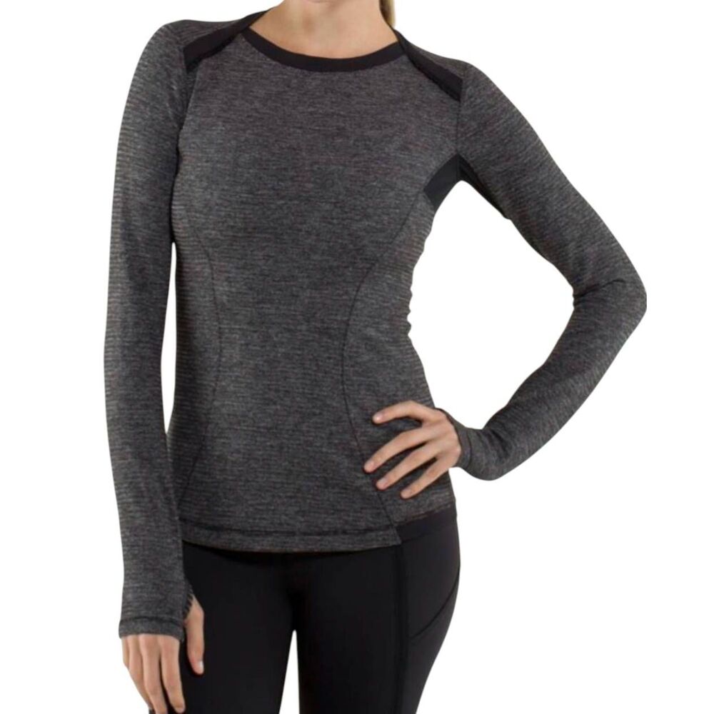 LULULEMON ATHLETICA Base Runner Long Sleeve Size 4